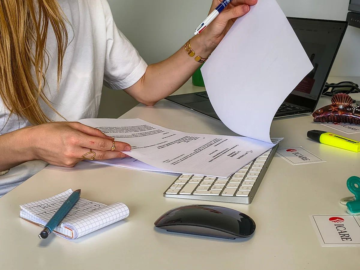 L'équipe ICARE au bureau